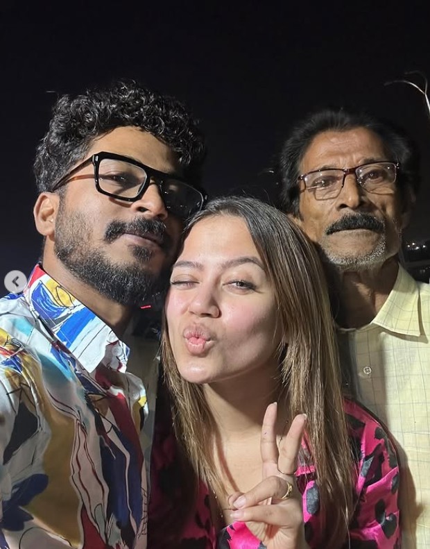 Ahona Dutta and her family