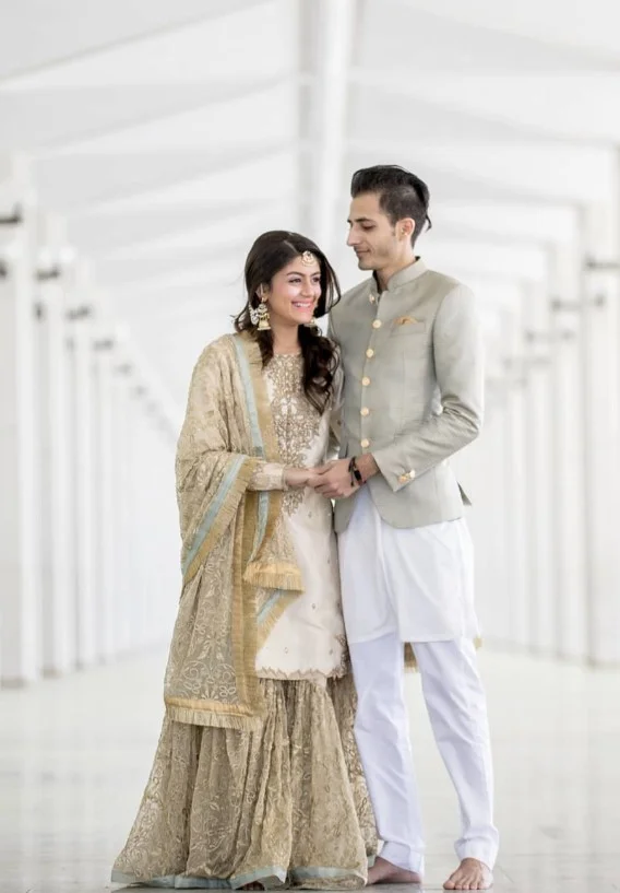 Ins E Yazdan and his wife Aaima Mushtaq