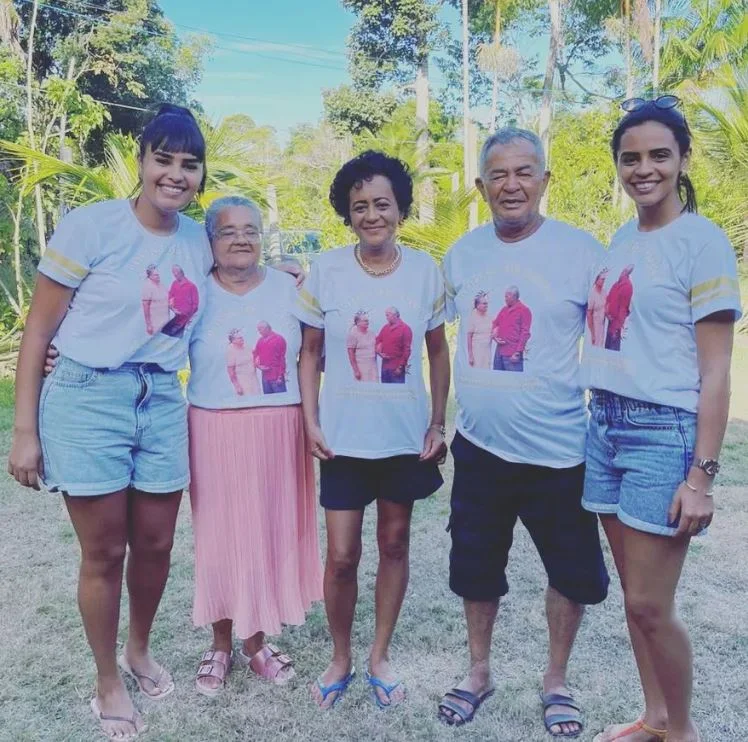 Suilan Barreto with her family