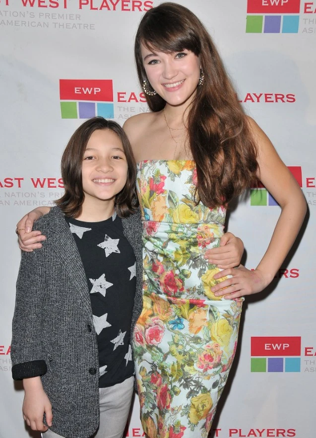 Teo Briones and his sister Isa