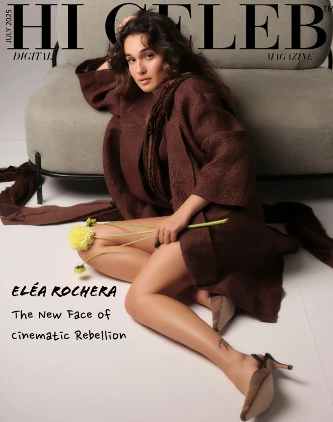 Eléa Rochera on magazine cover